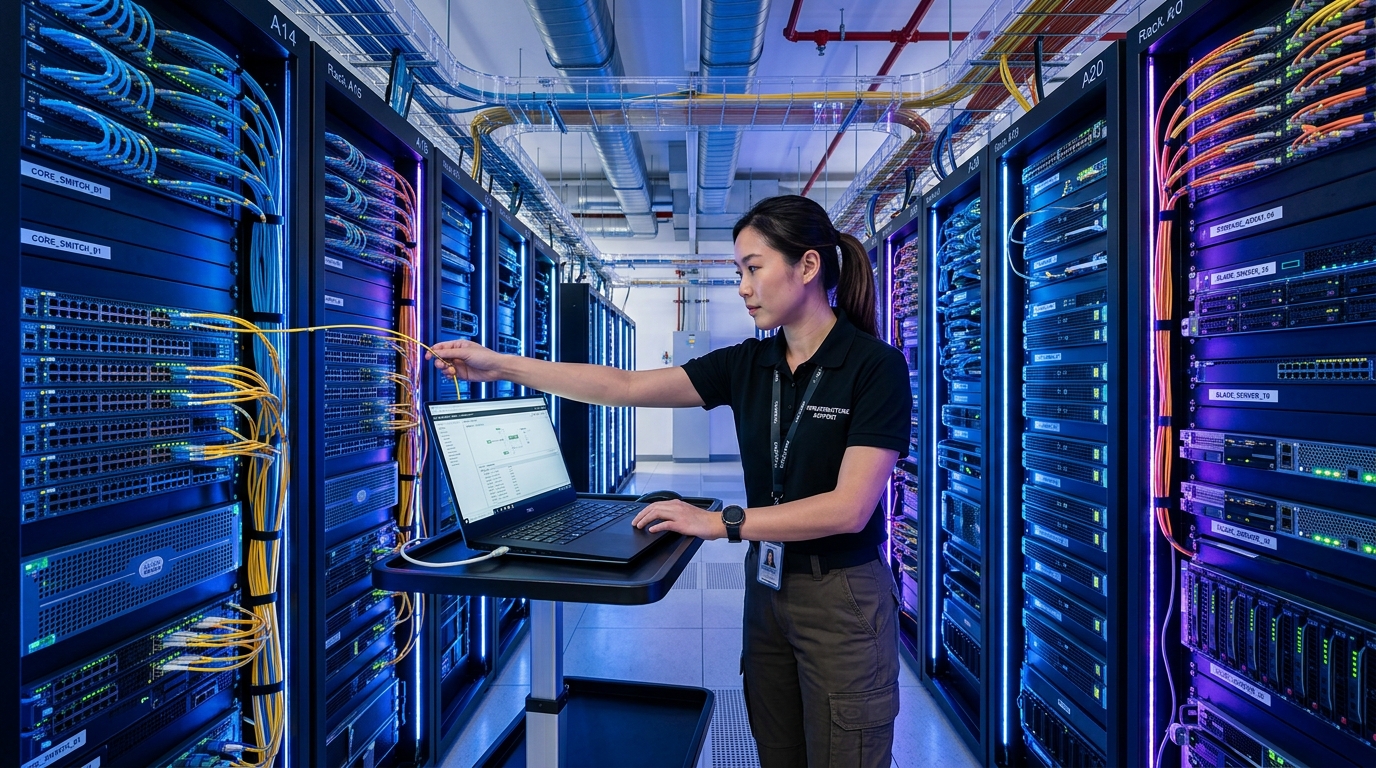 Ingenier&iacute;a y soporte t&eacute;cnico en centro de datos de alta tecnolog&iacute;a